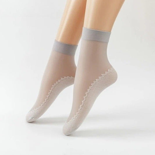 Feeluxe™ - Silky Anti-Slip Cotton Socks