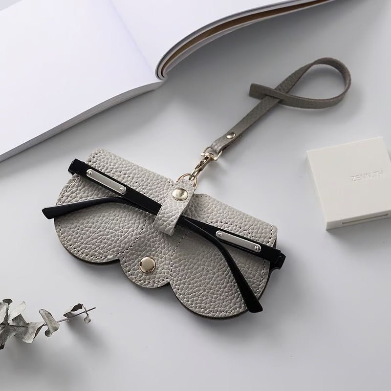 Brandary™ - Soft Leather Sunglasses Pouch