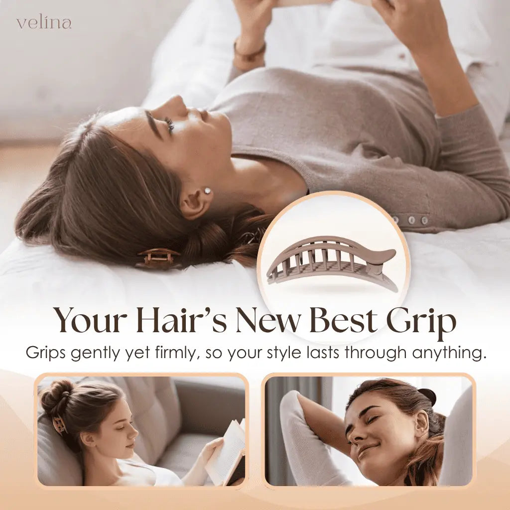 Velina™ - Set of 4 Flat Comfort Clips