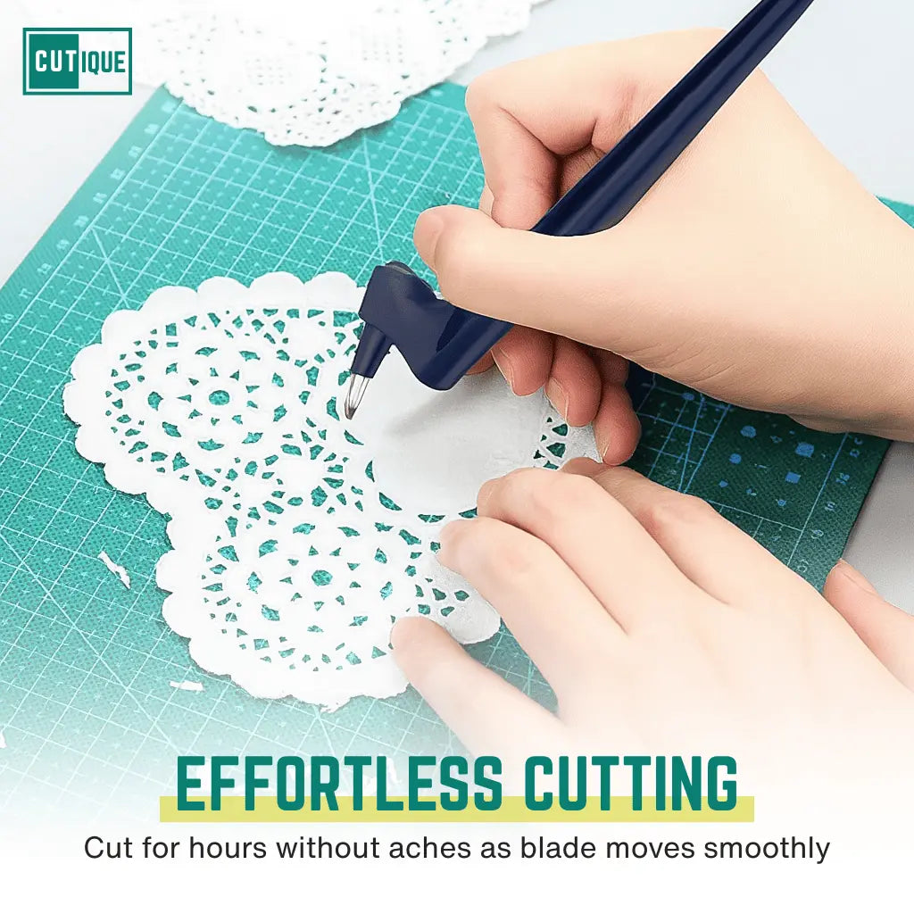 Cutique™ - DIY Precision Cutter for Perfect Spirals & Shapes 3 Heads