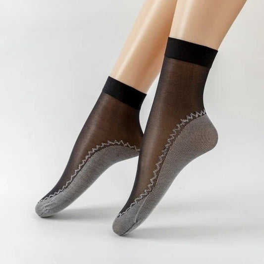 Feeluxe™ - Silky Anti-Slip Cotton Socks