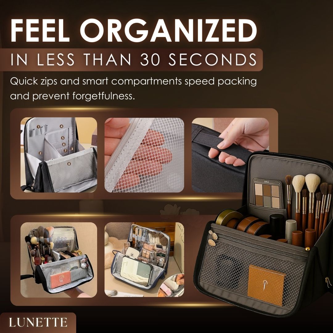 Lunette™ – Keep Your Makeup Neatly Packed