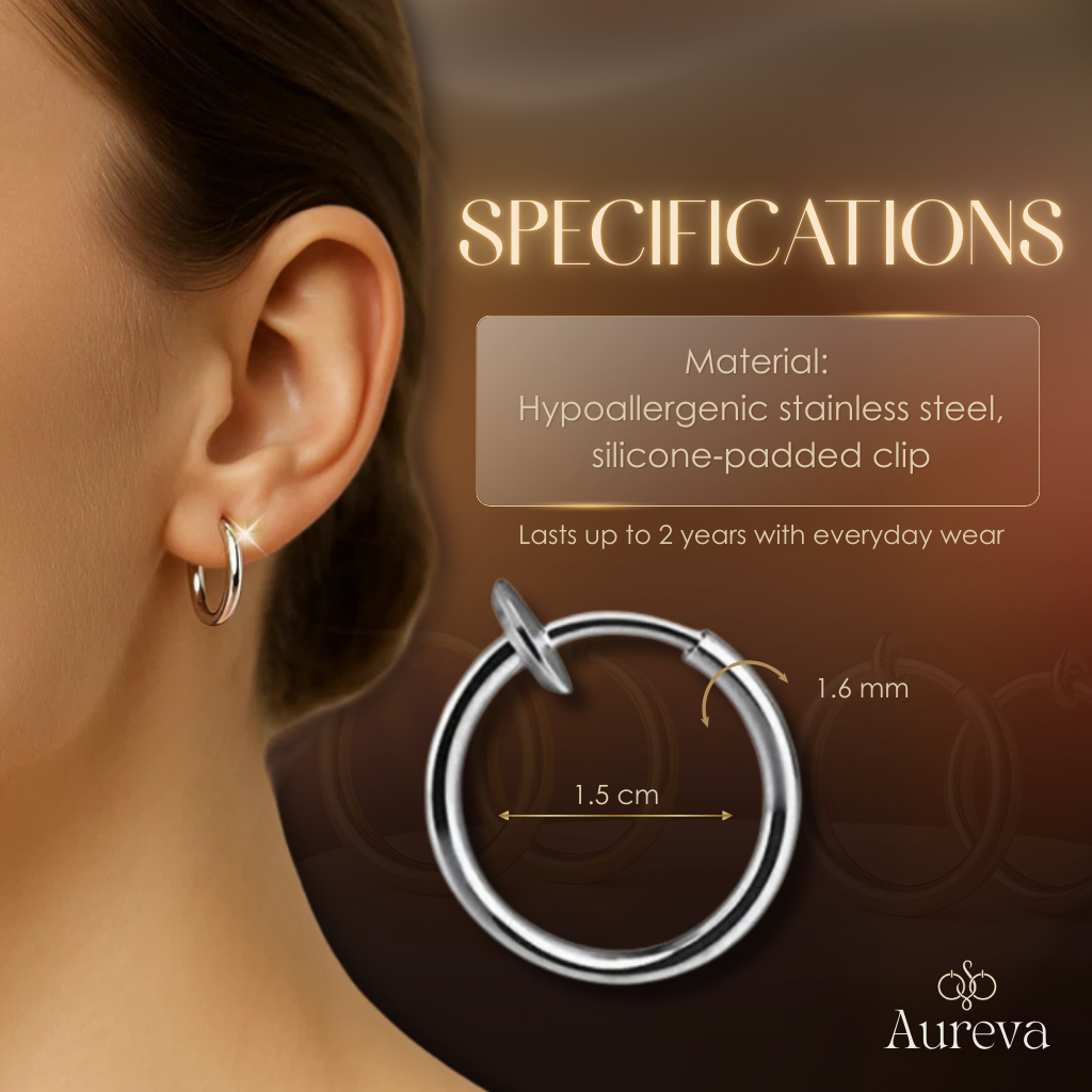 Aureva™ – Retractable Comfort Earrings