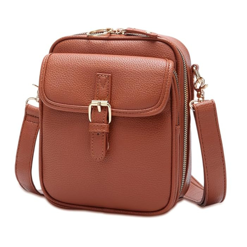 Veletto™ - Double Pocket PU Leather Organizer Bag