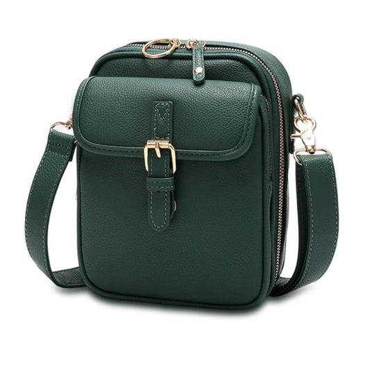 Veletto™ - Double Pocket PU Leather Organizer Bag