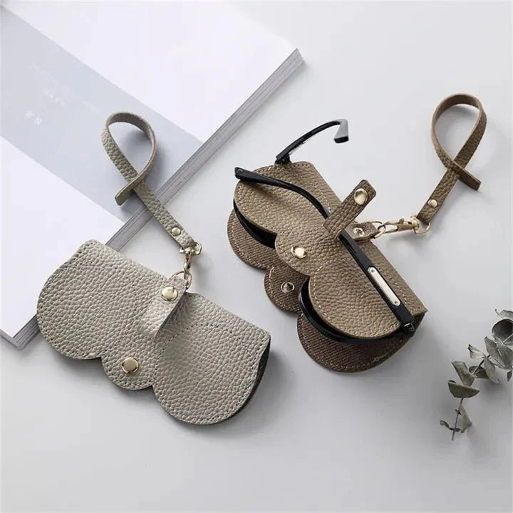 Brandary™ - Soft Leather Sunglasses Pouch