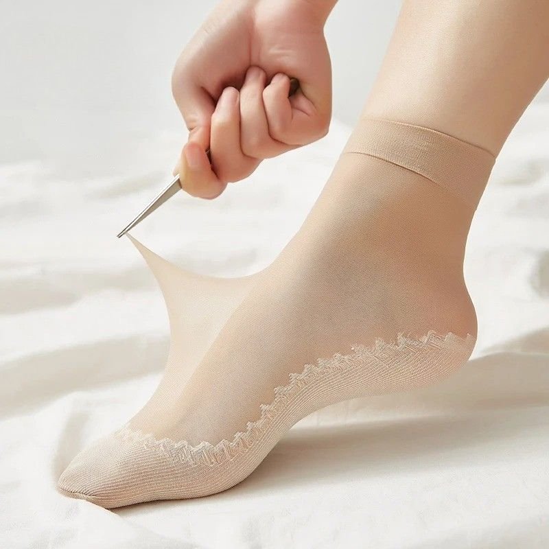 Feeluxe™ - Silky Anti-Slip Cotton Socks