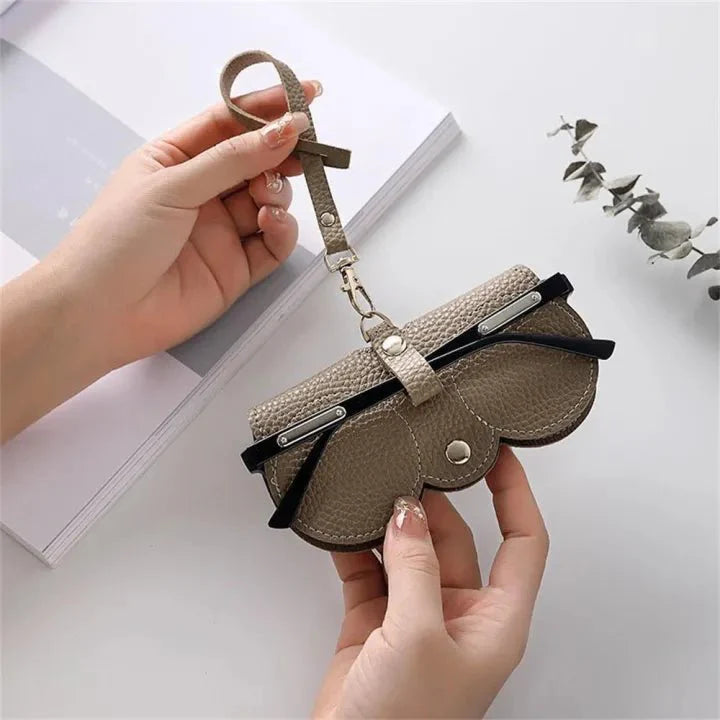 Brandary™ - Soft Leather Sunglasses Pouch