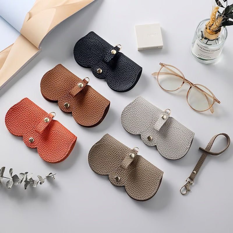 Brandary™ - Soft Leather Sunglasses Pouch