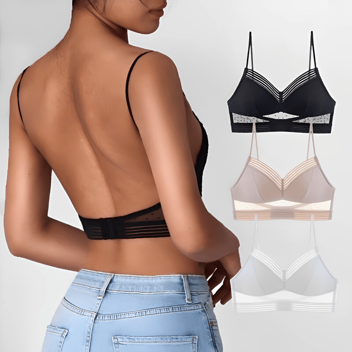 NovaLace™ - Wireless Lifting Lace Bra