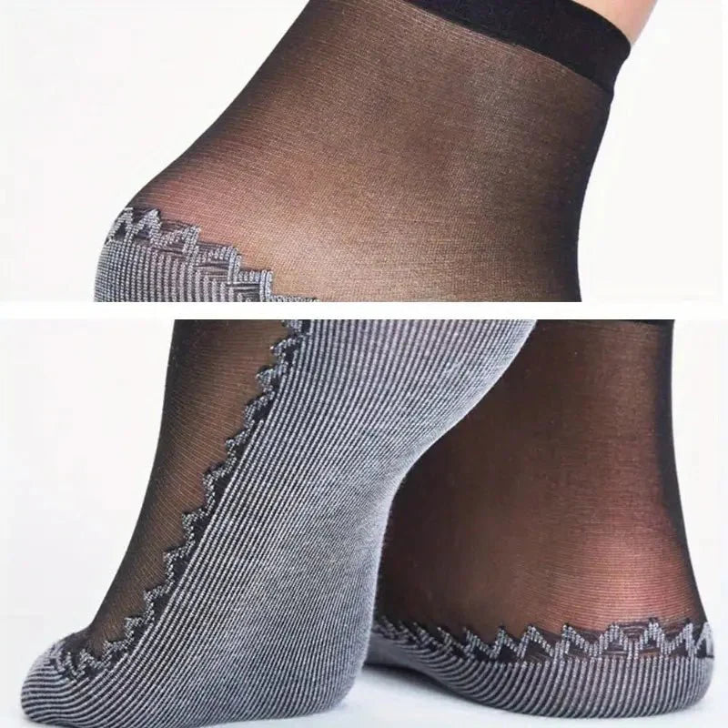 Feeluxe™ - Silky Anti-Slip Cotton Socks