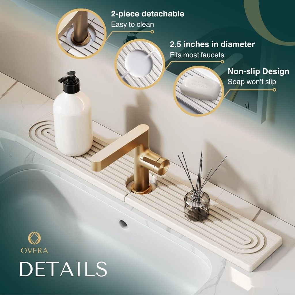 Overa™ - The Sink Mat That Drinks Water