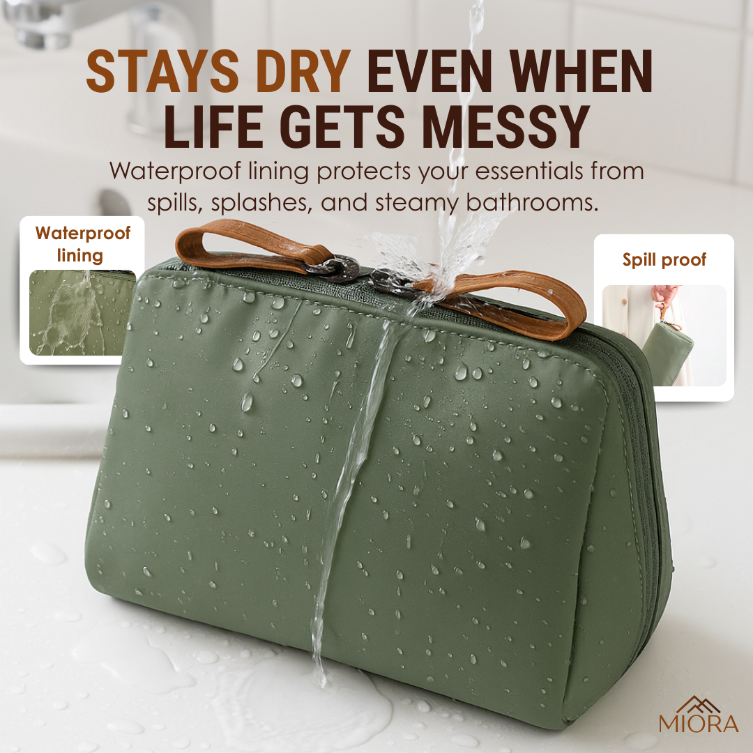 Miora™ – Double Zipper Cosmetic Bag