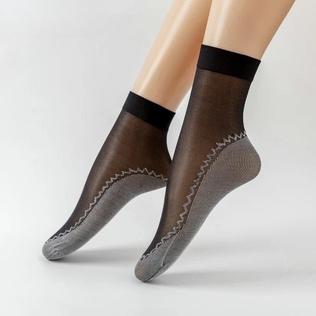 Feeluxe™ - Silky Anti-Slip Cotton Socks