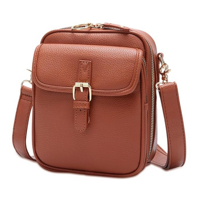 Veletto™ - Double Pocket PU Leather Organizer Bag