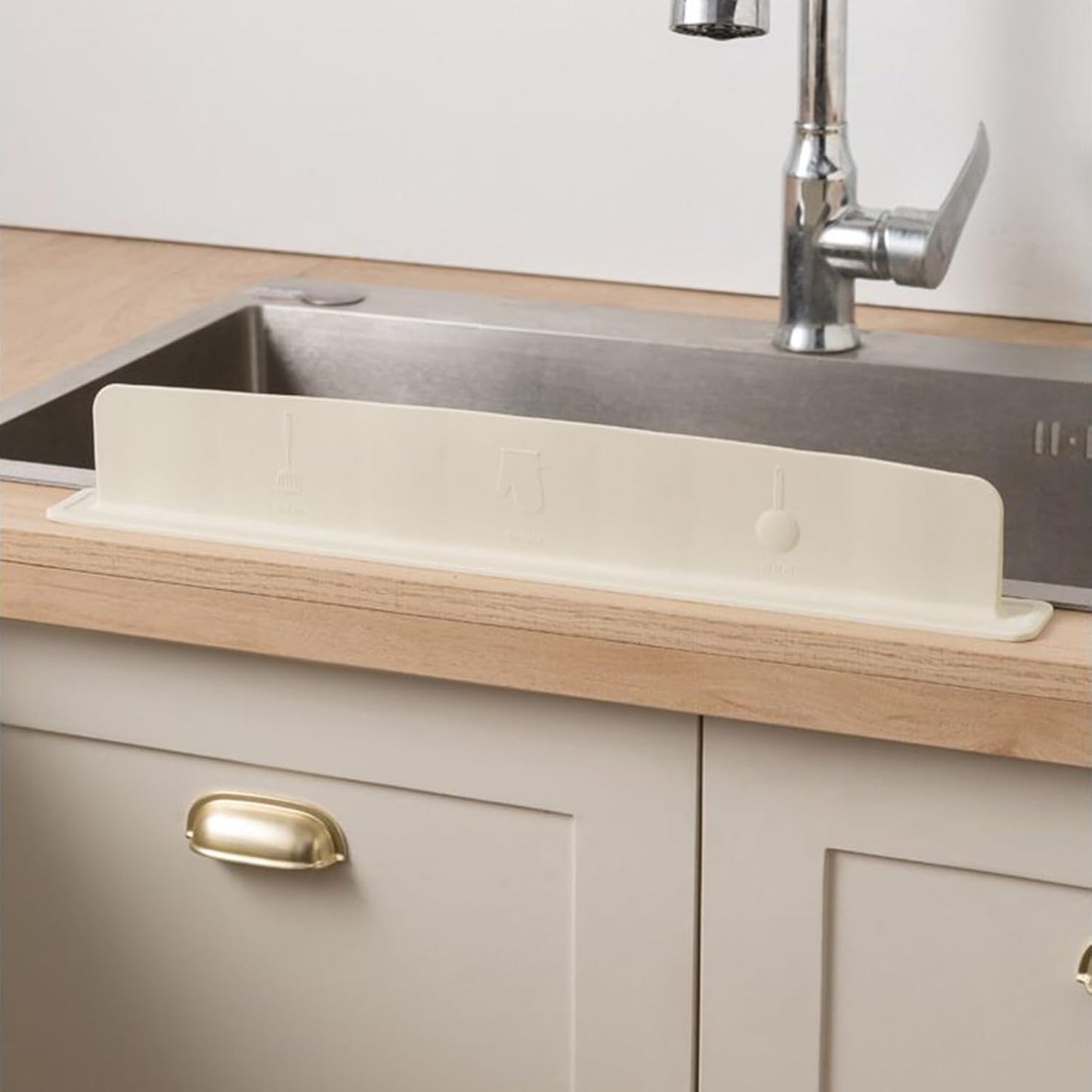 SinkGuard™ - Silicone Splash Shield for Dry Counters