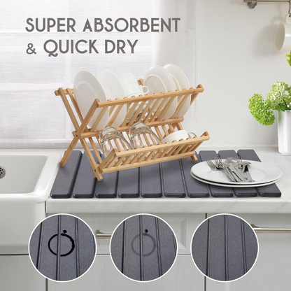 Overa™ - Quick-Dry Counter Mat for Clean Kitchens