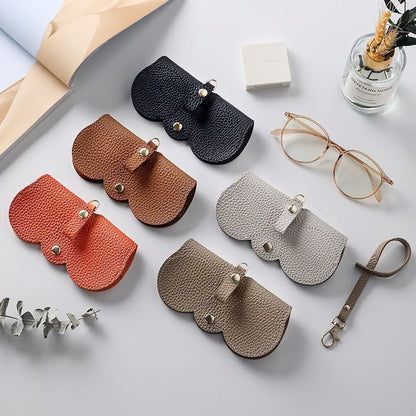 Brandary™ - Soft Leather Sunglasses Pouch