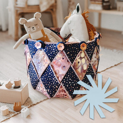 Artisyn™ - DIY Quilted Basket Kit for Crafters