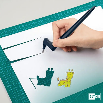 Cutique™ - DIY Precision Cutter for Perfect Spirals & Shapes 3 Heads